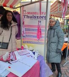 Madeliefje bij banenmarkt Amsterdamse Poort